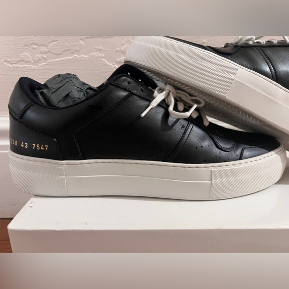 Common projects low full court black size US 10 (rare) - Picture 3 of 16
